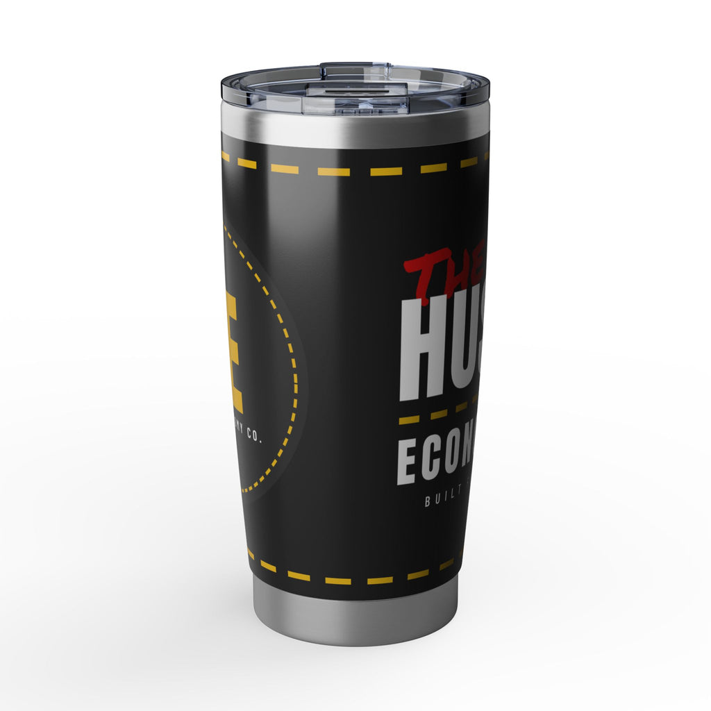 The Hustle Economy Co. Logo Tumbler | 20oz Insulated Driver Travel Cup