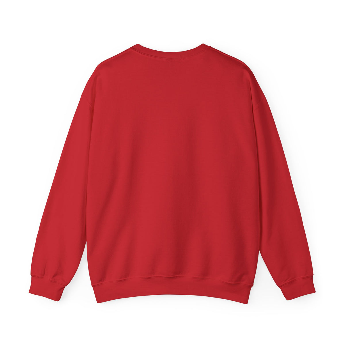 Dashing Crewneck | Red Block Letter Food Delivery Driver Sweatshirt