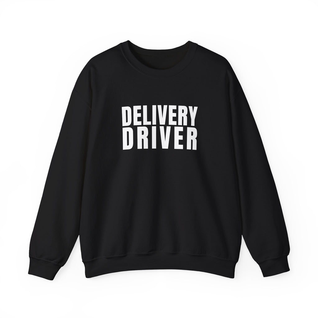 Delivery Driver Crewneck | Bold Block Letter Gig Driver Sweatshirt