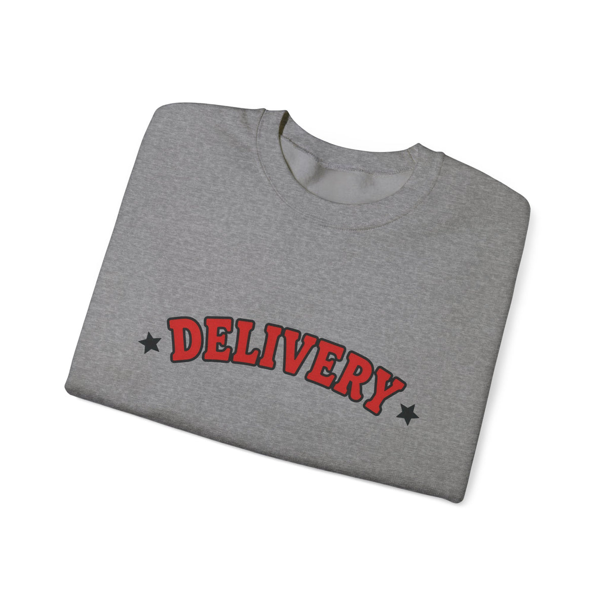 Delivery Crewneck | Don't Forget to Tip Back Print Gig Driver Sweatshirt