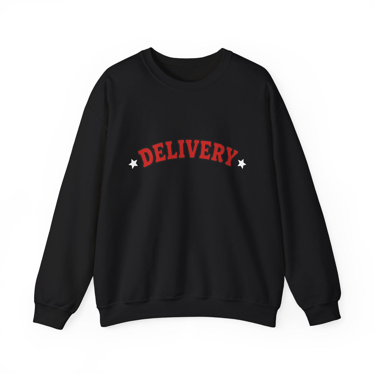 Delivery Crewneck | Don't Forget to Tip Back Print Gig Driver Sweatshirt