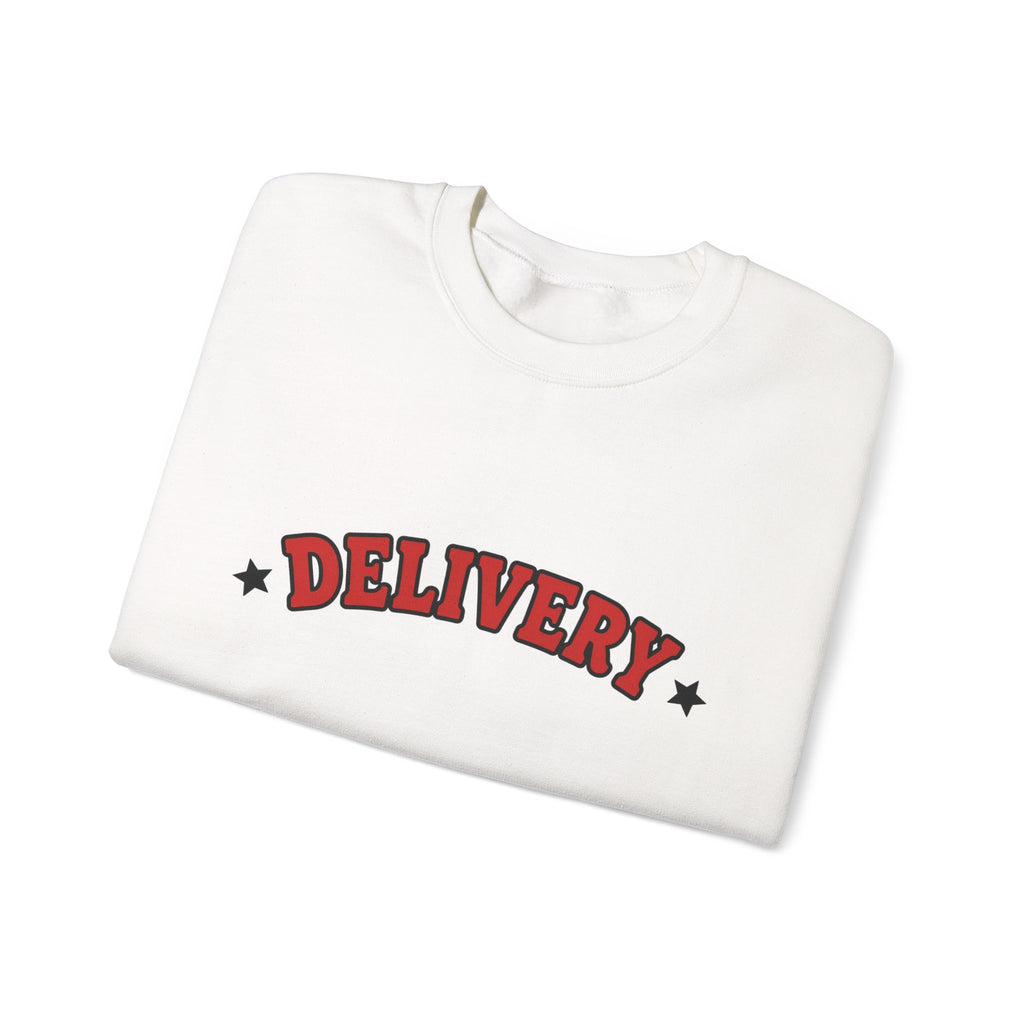 Delivery Crewneck | Don't Forget to Tip Back Print Gig Driver Sweatshirt