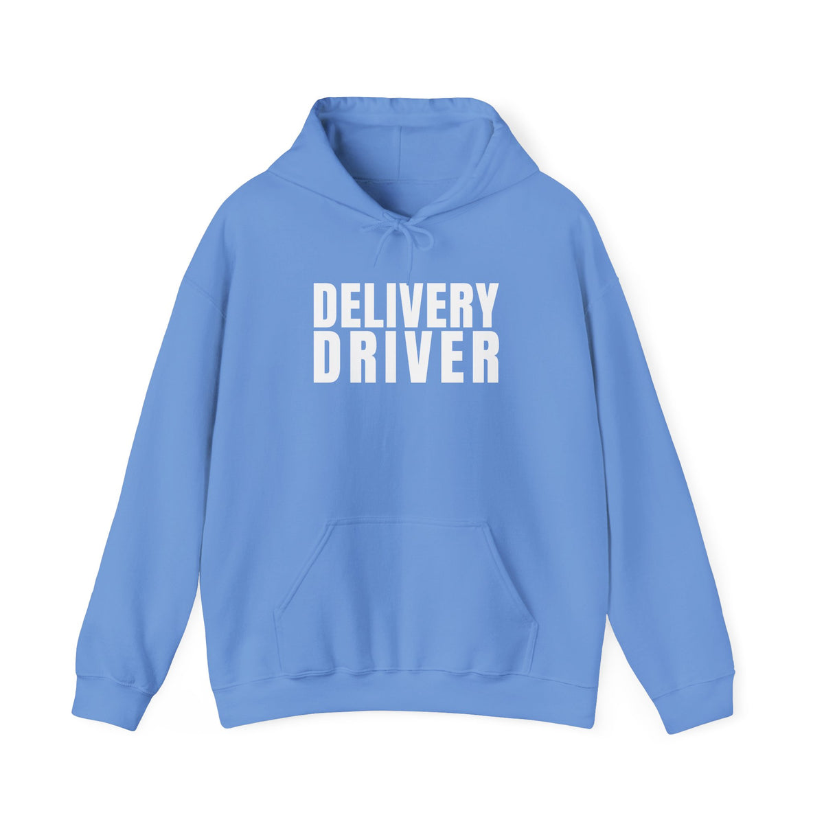 Delivery Driver Hoodie | Bold Block Letter Gig Driver Pullover