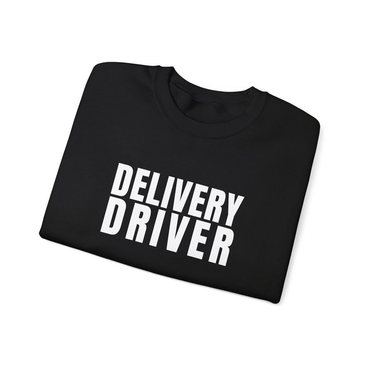 Delivery Driver Crewneck | Bold Block Letter Gig Driver Sweatshirt