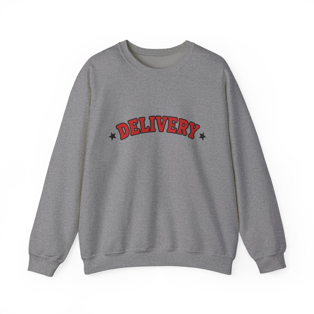 Delivery Crewneck | Don't Forget to Tip Back Print Gig Driver Sweatshirt