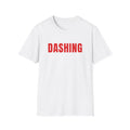 Dashing Tee | Red Letter Food Delivery Driver T-Shirt (Black or White)