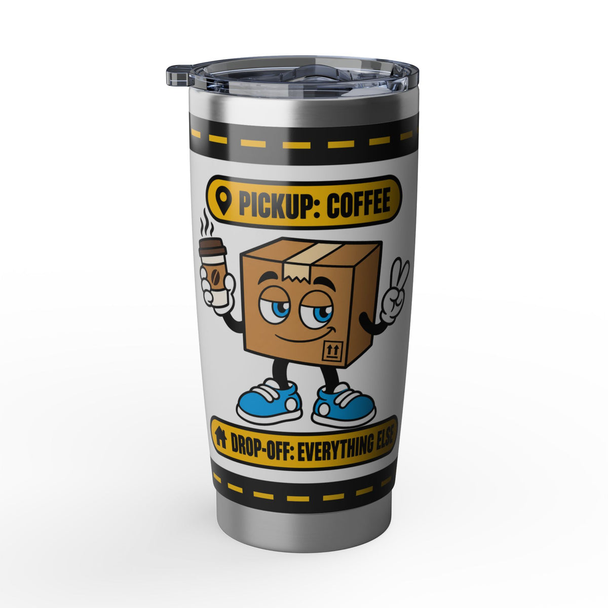 Pickup: Coffee Tumbler | 20oz Insulated Delivery Driver Travel Cup