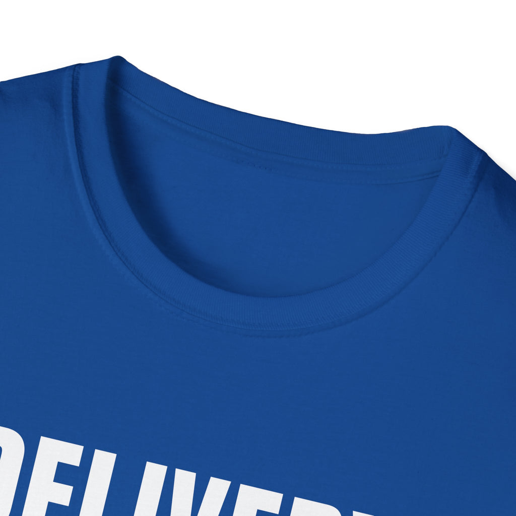 Delivery Driver Tee | Bold Block Letter Gig Driver T-Shirt