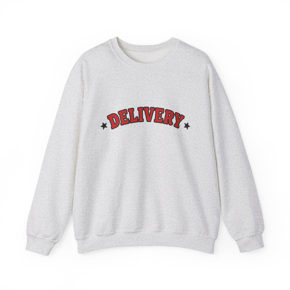 Delivery Crewneck | Don't Forget to Tip Back Print Gig Driver Sweatshirt