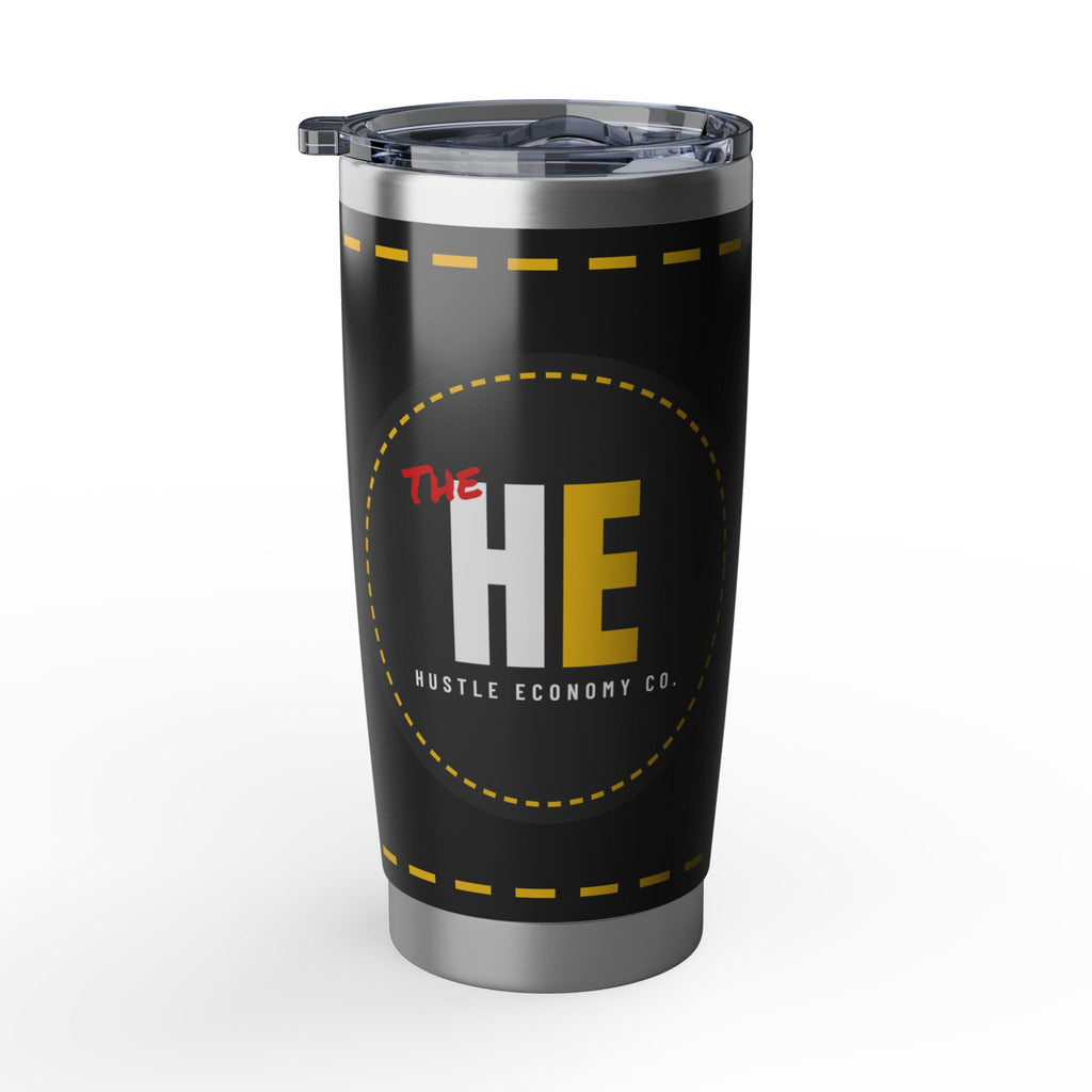 The Hustle Economy Co. Logo Tumbler | 20oz Insulated Driver Travel Cup