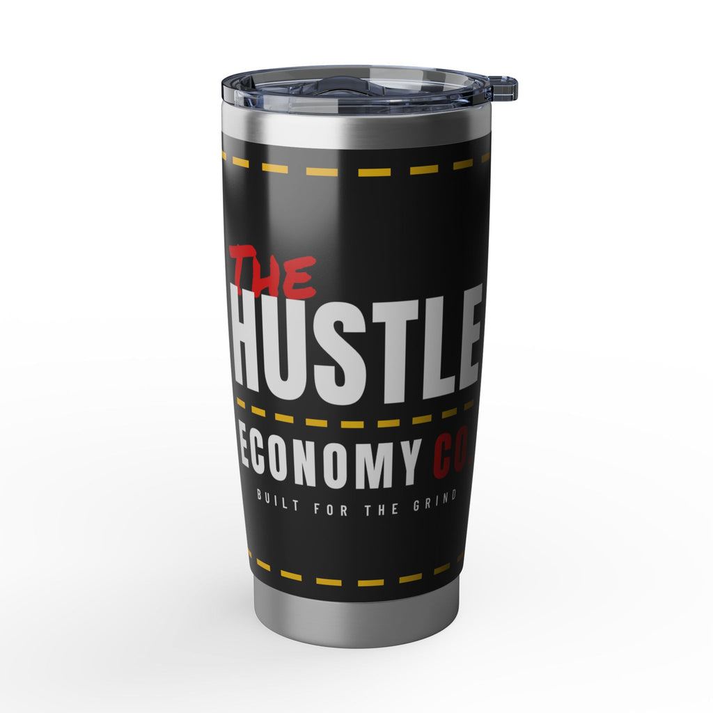 The Hustle Economy Co. Logo Tumbler | 20oz Insulated Driver Travel Cup