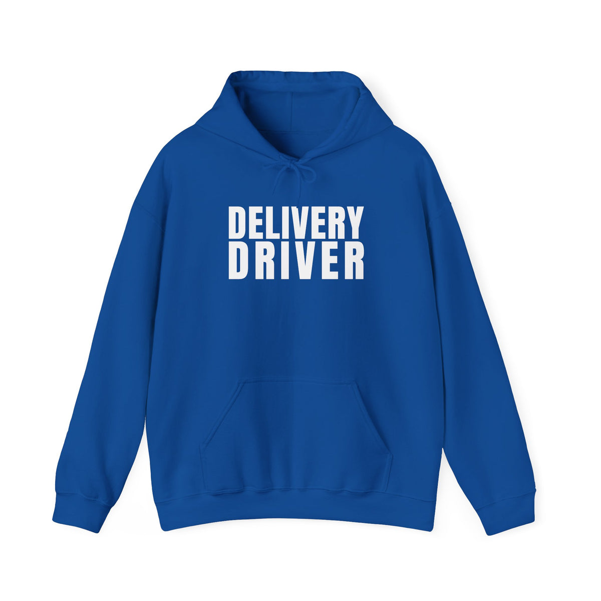 Delivery Driver Hoodie | Bold Block Letter Gig Driver Pullover