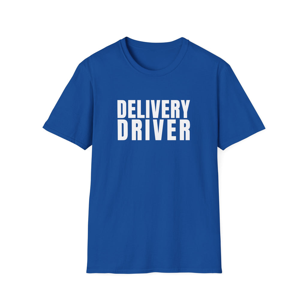 Delivery Driver Tee | Bold Block Letter Gig Driver T-Shirt