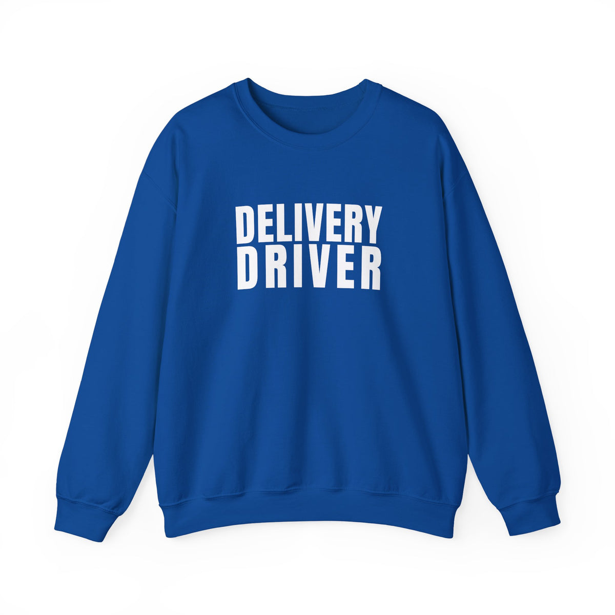Delivery Driver Crewneck | Bold Block Letter Gig Driver Sweatshirt