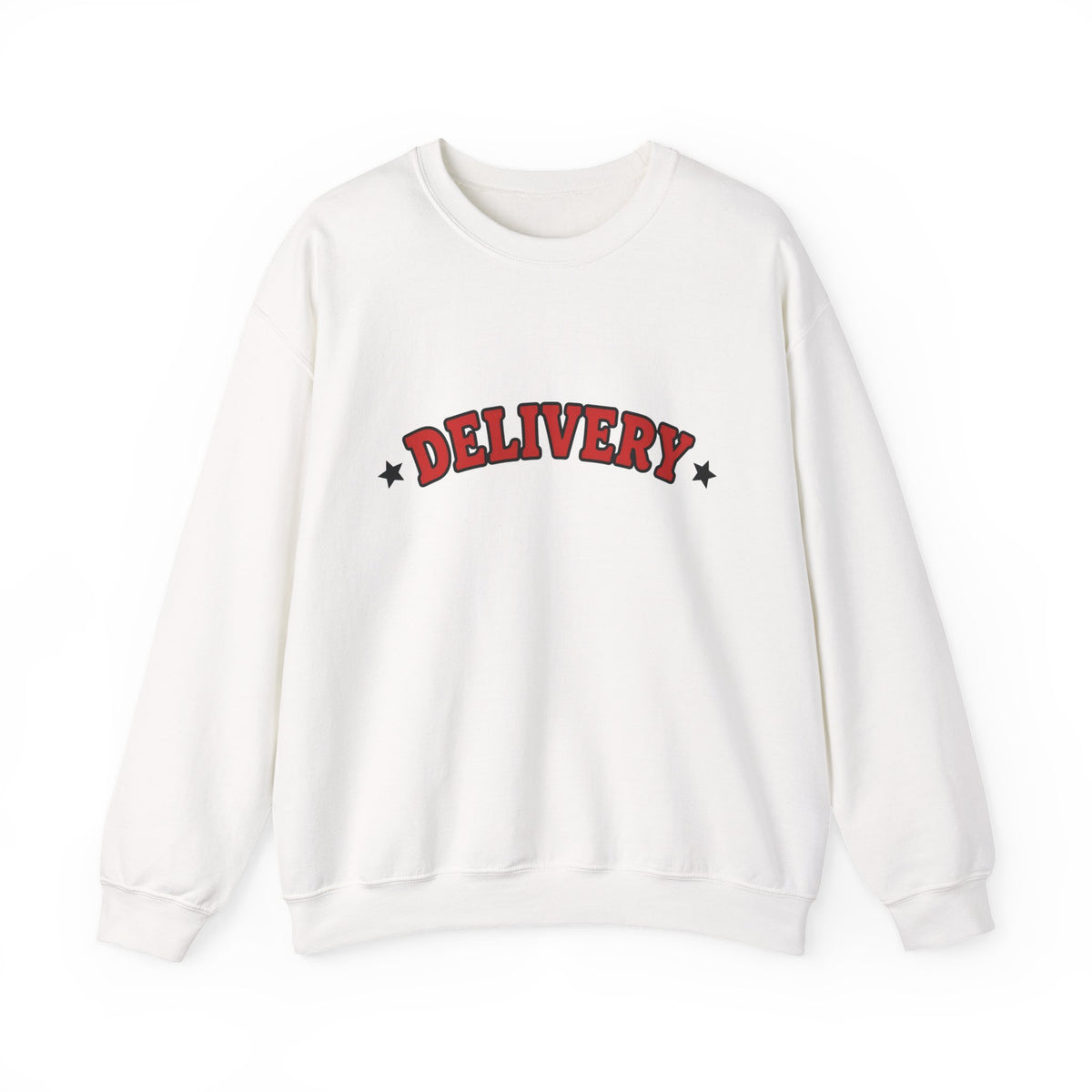 Delivery Crewneck | Don't Forget to Tip Back Print Gig Driver Sweatshirt