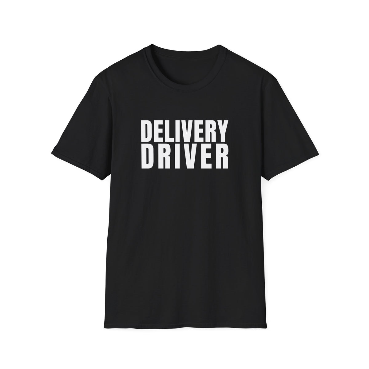 Delivery Driver Tee | Bold Block Letter Gig Driver T-Shirt